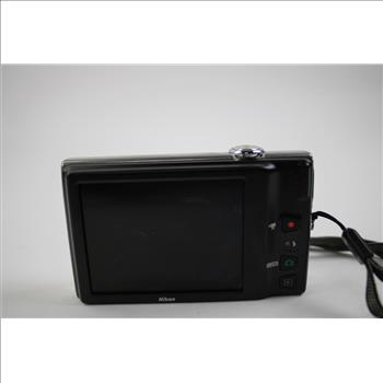 Nikon COOLPIX S6100 Silver Touch Screen Camera