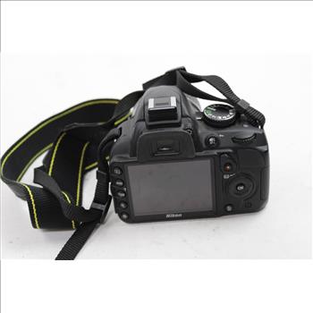 Nikon D3100 With Nikkor 18-55mm Lens Digital Camera