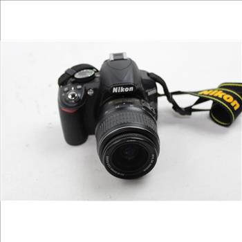 Nikon D3100 With Nikkor 18-55mm Lens Digital Camera