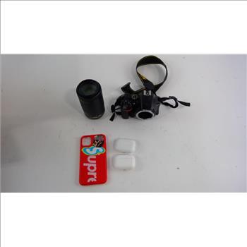 Nikon D3500 Camera And More, 4 Pieces