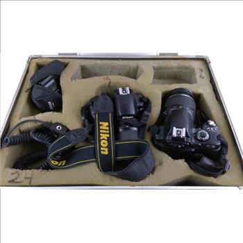 Nikon D40 SLR Cameras And More 5 Pieces