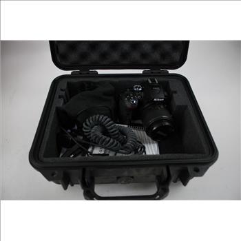 Nikon D5300 Digirtal Camera With Pelican 1400 Case