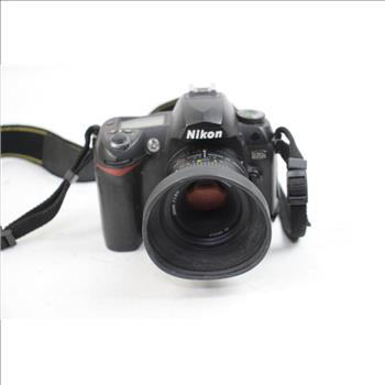 Nikon D70s  Digital Camera. Charger And Black Case