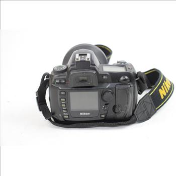 Nikon D70s  Digital Camera. Charger And Black Case