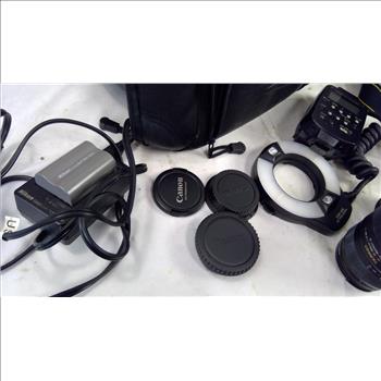 Nikon D80 Digital Camera With Speedlight Flashes, Lenses And More In Quantaray Pro Bag