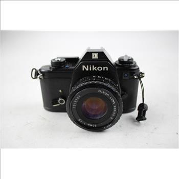 Nikon EM 35mm Film Camera W/ 50mm Lens
