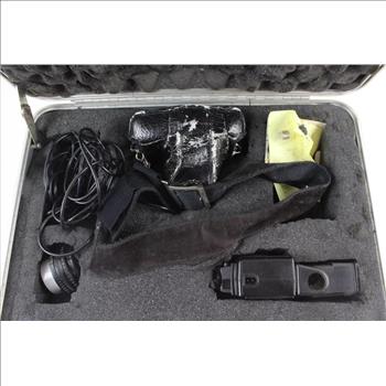 Nikon FE 35mm SLR Camera In a Halliburton Zero Case With Accessories