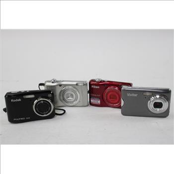 Nikon, Kodak Digital Cameras, 5 Pieces