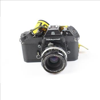 Nikon Nikkormat EL 35mm SLR Camera