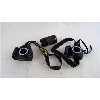 Nikon SLR Camera And More 3 Pieces