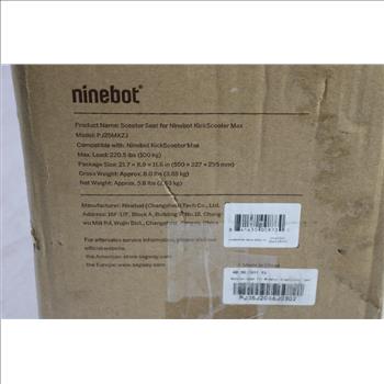 Ninebot, Scooter Seat  For Ninebot Kickscooter Max