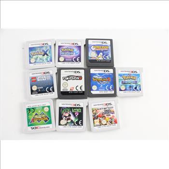 Nintendo 3DS And DS Games, 9 Pieces