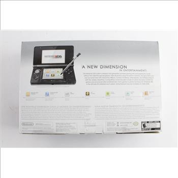 Nintendo 3DS Cosmo Black Color
