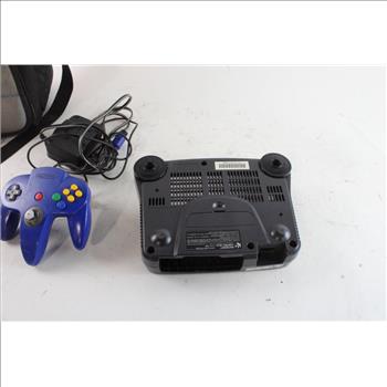 Nintendo 64 Console With Accessories