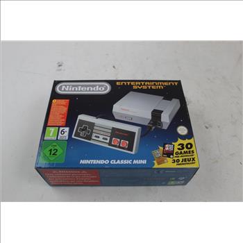 Nintendo Classic Mini Game Console With 30 Games Pre Installed And NES Controllers