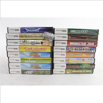 Nintendo DS Games, 16 Pieces