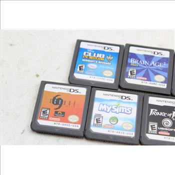 Nintendo DS Games; 7 Pieces