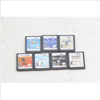Nintendo DS Games; 7 Pieces