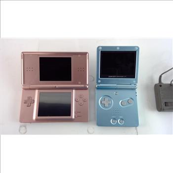 Nintendo DS Lite And Gameboy Advanced SP, 2 Pieces