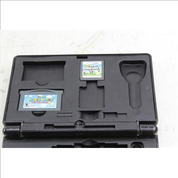 Nintendo DS Lite, Case, And Games