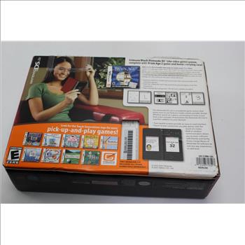 Nintendo DS Lite Portable Gaming System And Brain Age 2 Game