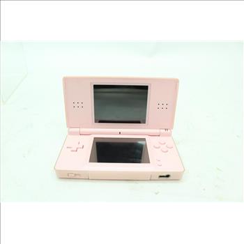 Nintendo DS Lite USG-001, With Headphones And Nintendogs Game