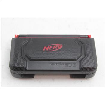 Nintendo DS Portable Gaming System - Red With Black Nerf Cover