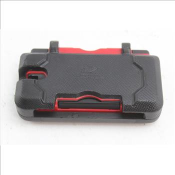 Nintendo DS Portable Gaming System - Red With Black Nerf Cover