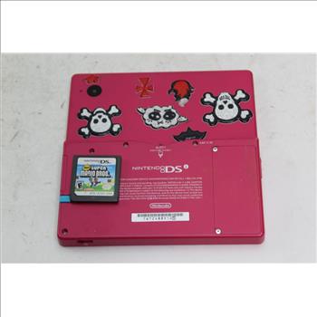Nintendo Dsi W/new Super Mario Bros. Game; 2 Pieces