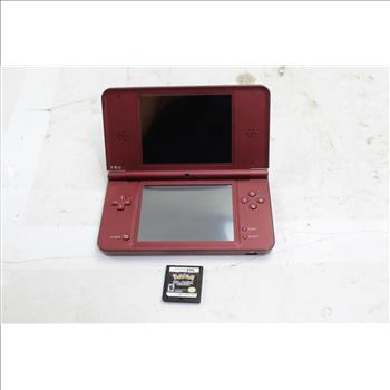Nintendo Dsi XL, With Pokemon Game
