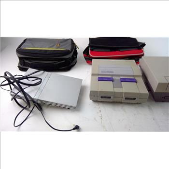 Nintendo Entertainment System, Super Nintendo, Sony Playstation 2 Slim, And More 4+ Pieces