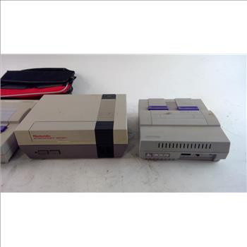 Nintendo Entertainment System, Super Nintendo, Sony Playstation 2 Slim, And More 4+ Pieces