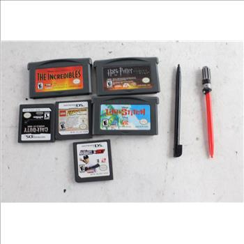 Nintendo Game Boy Advance And DS Games, 6 Pieces