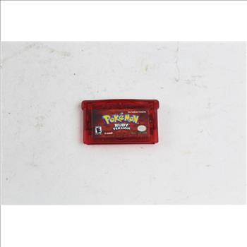 Nintendo Game Boy Advance Pokemon Ruby Version Game