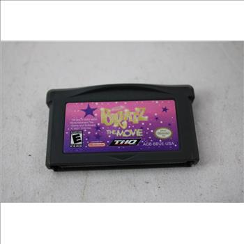 Nintendo Game Boy Advance SP With Bratz: The Movie Game