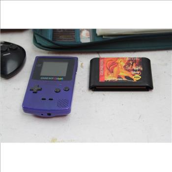 Nintendo Game Boy Color, Sega Genesis Game Console And More