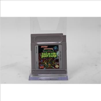 Nintendo Game Boy TMNT Fall Of The Foot Clan