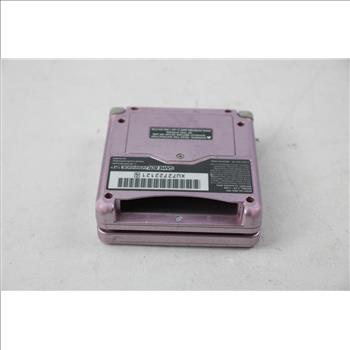Nintendo Gameboy Advance SP, Light Pink With Candy Land Game