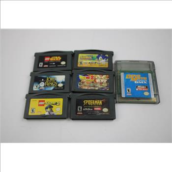 Nintendo Gameboy Advance With 7 Games Included