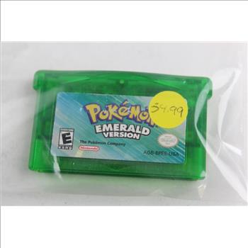 Nintendo Gameboy Advanced Pokemon Emerald Version Game