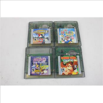 Nintendo Gameboy Color With Games And Case, 10 Pieces