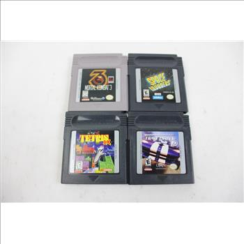 Nintendo Gameboy Color With Games And Case, 10 Pieces