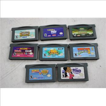 Nintendo Gameboy Spongebob Squarepants Game, Gameboy Spider-man 2 Game, And More, 17+ Pieces