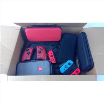 Nintendo Switch Accessories Lot, 12 Pieces