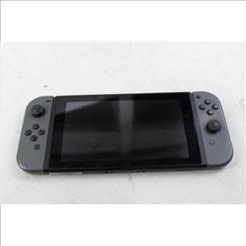 Nintendo Switch And Games In Case