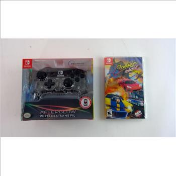 Nintendo Switch Controller And Game, 2 Pieces