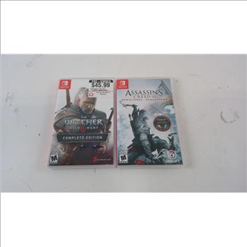 Nintendo Switch Games, 2 Pieces