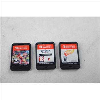 Nintendo Switch Games, 3 Pieces