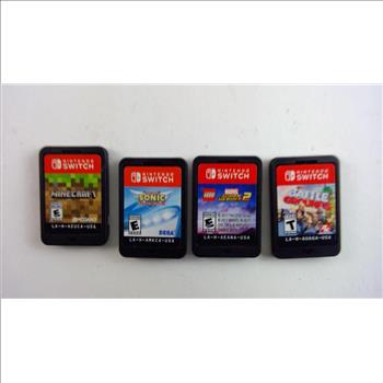 Nintendo Switch Games, 4 Pieces