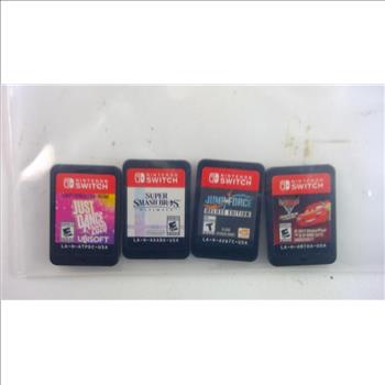 Nintendo Switch Games, 4 Pieces